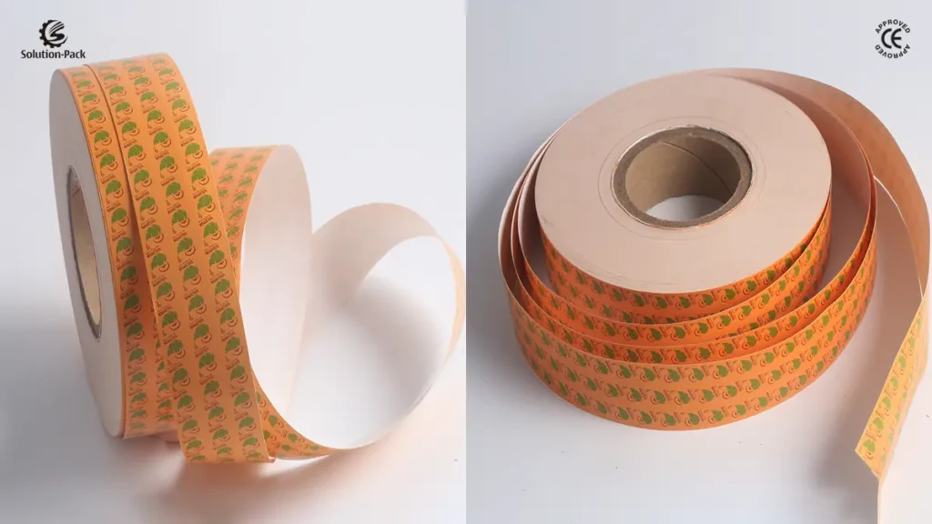 Economic Filter Paper Teabag Packaging Machine | Model ATB-S1 | Solution-Pack | Teabag Machine | Label Tag Coil