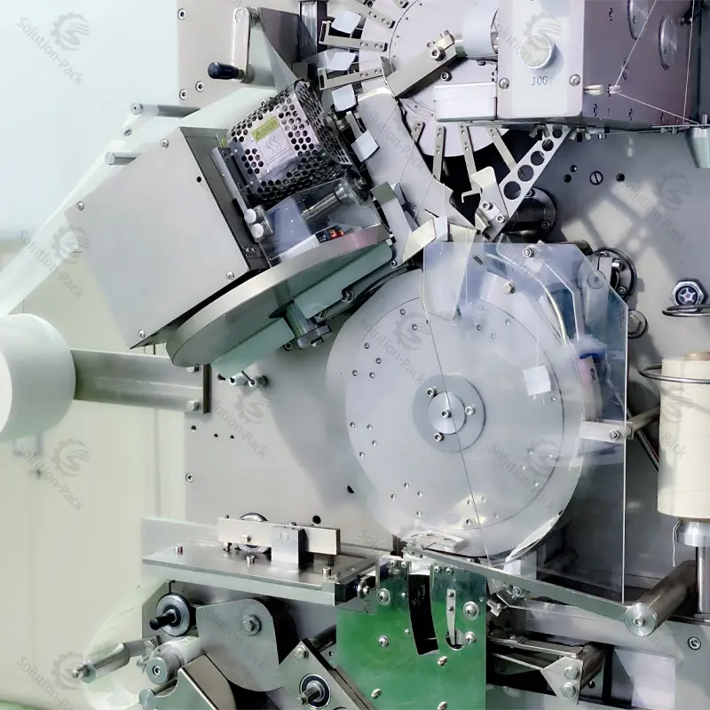 Solution-Pack | High-Speed Paper-Wrapped Filter Teabag Packaging Machine | Right View