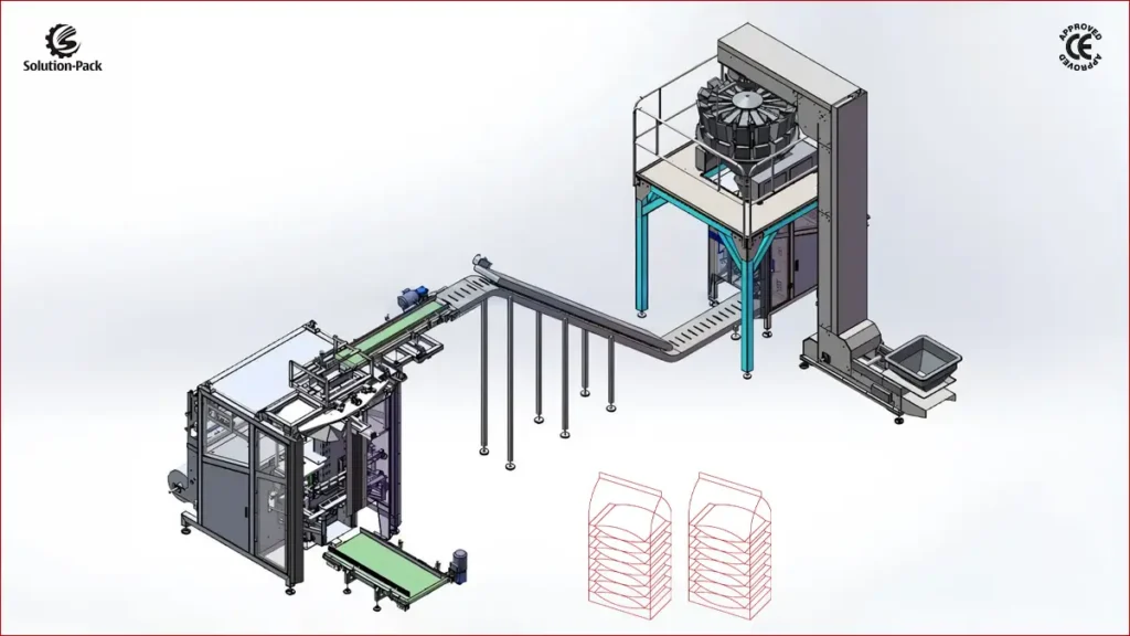 MODEL VSP-1100BL BALING PACKAGING MACHINE UNIT 4 VSP-1100BL Automatic Baling Packaging Machine | Bag-in-Bag Baling Packing Machine | Solution-Pack | Featured Machine Picture-1