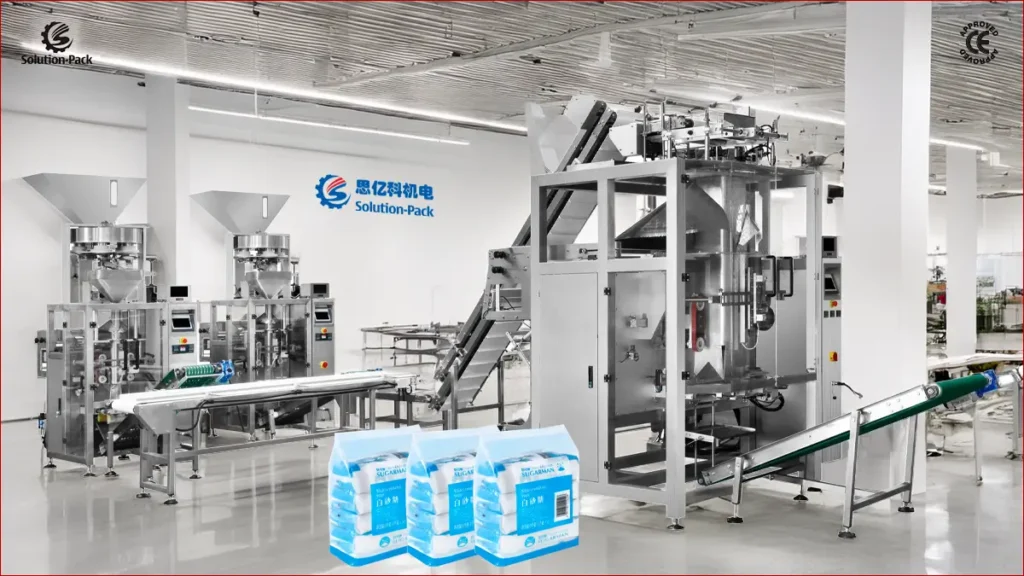 MODEL VSP-1100BL BALING PACKAGING MACHINE UNIT 2 VSP-1100BL Automatic Baling Packaging Machine | Bag-in-Bag Baling Packing Machine | Solution-Pack | Featured Machine Picture