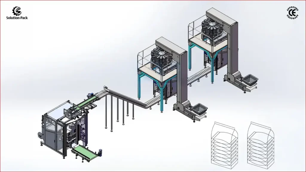MODEL VSP-1100BL BALING PACKAGING MACHINE UNIT 6 VSP-1100BL Automatic Baling Packaging Machine | Bag-in-Bag Baling Packing Machine | Solution-Pack | Featured Machine Picture-3