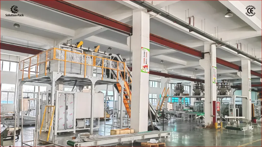 Model VSP-N5 Automatic Bag-in-Bag Seconday Packaging Machine Solution | Solution-Pack | Featured Machine Picture