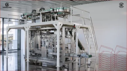 Model VSP-N5 Automatic Bag-in-Bag Seconday Packaging Machine Solution | Solution-Pack | Featured Machine Picture