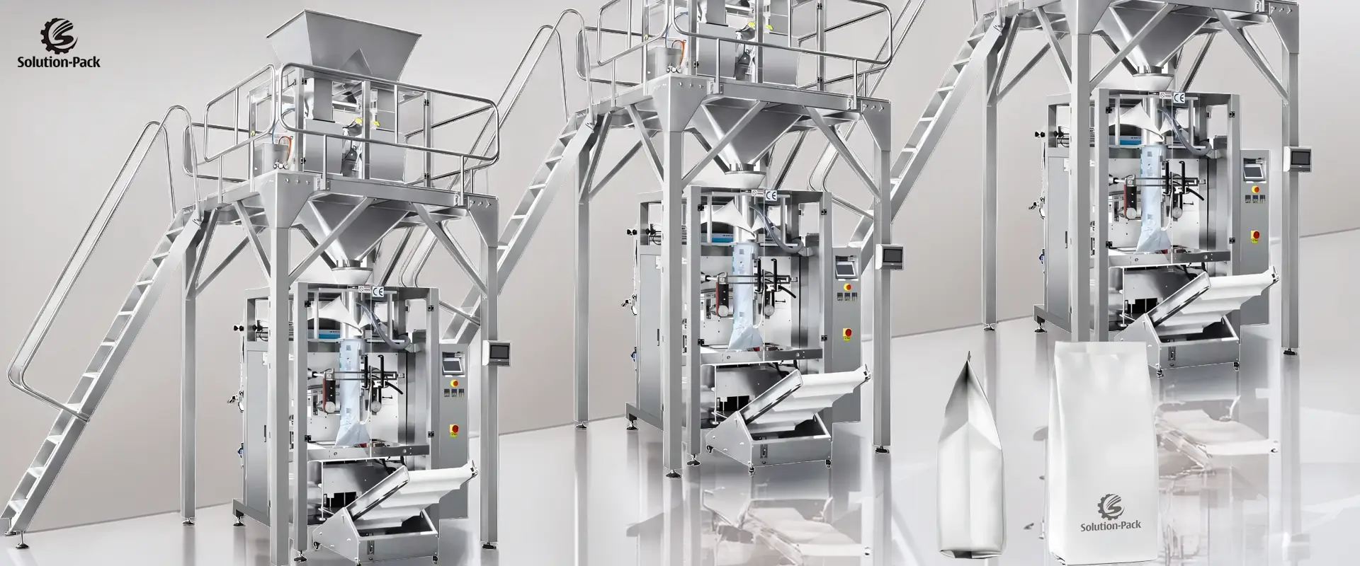 MODEL VSP630L VERTICAL PACKAGING MACHINE UNIT 1 Granule Vertical Packaging Machine | Model VSP630L Vertical Form Fill Seal Packing Machine | Solution-Pack | Heading Banner Picture