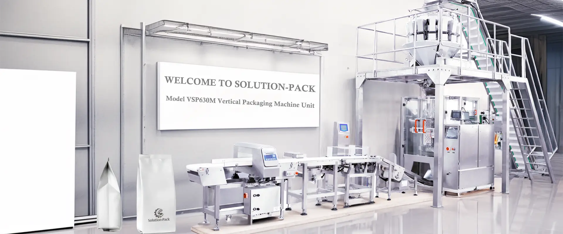 MODEL VSP630M VERTICAL PACKAGING MACHINE UNIT 1 Granule Vertical Packaging Machine | Model VSP630M | Vertical Form-Fill-Seal Machine | Heading Banner Picture