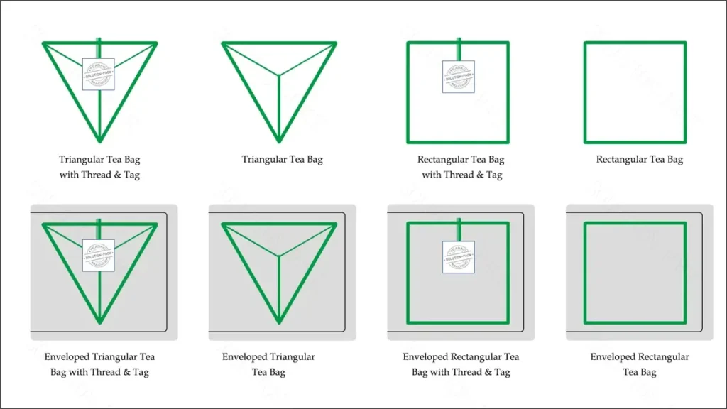 Advanced Pyramid Teabags Packaging Machine Solutions Vertical Machine Sachet Pattern