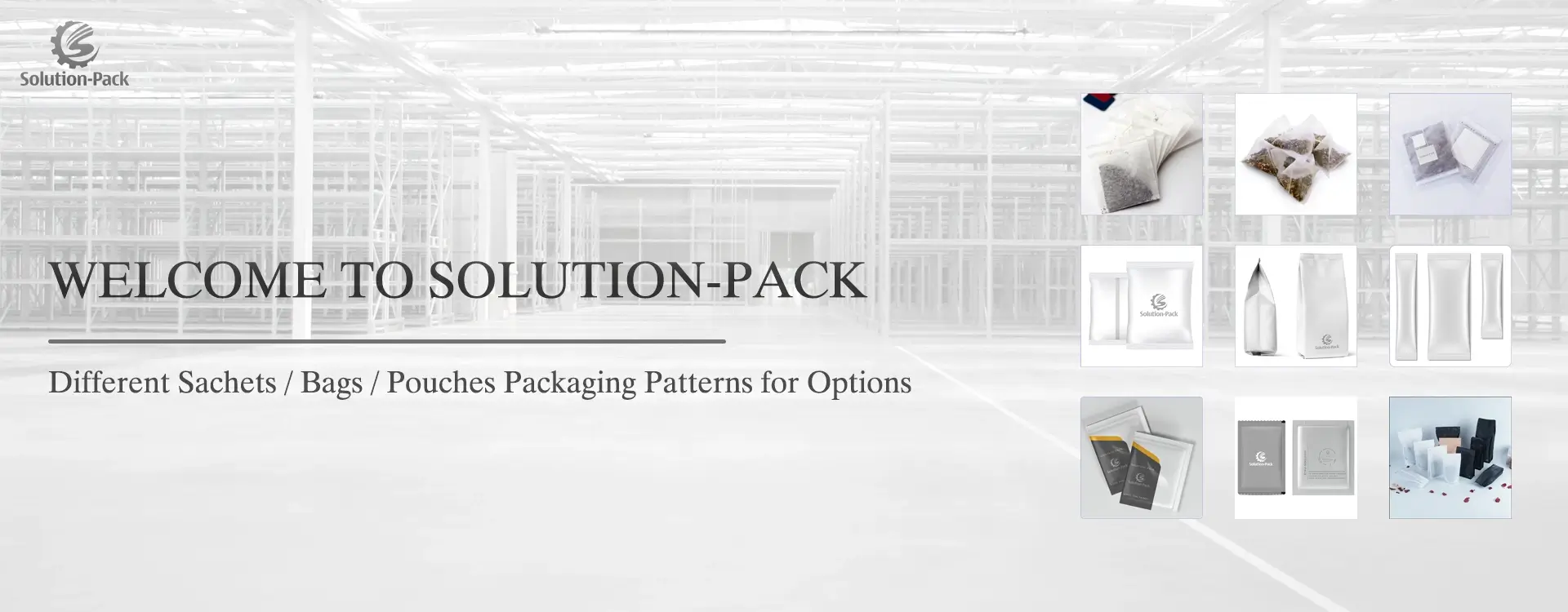 Various Types of Packaging Patterns for Options | Solution-Pack | Heading Banner Picture