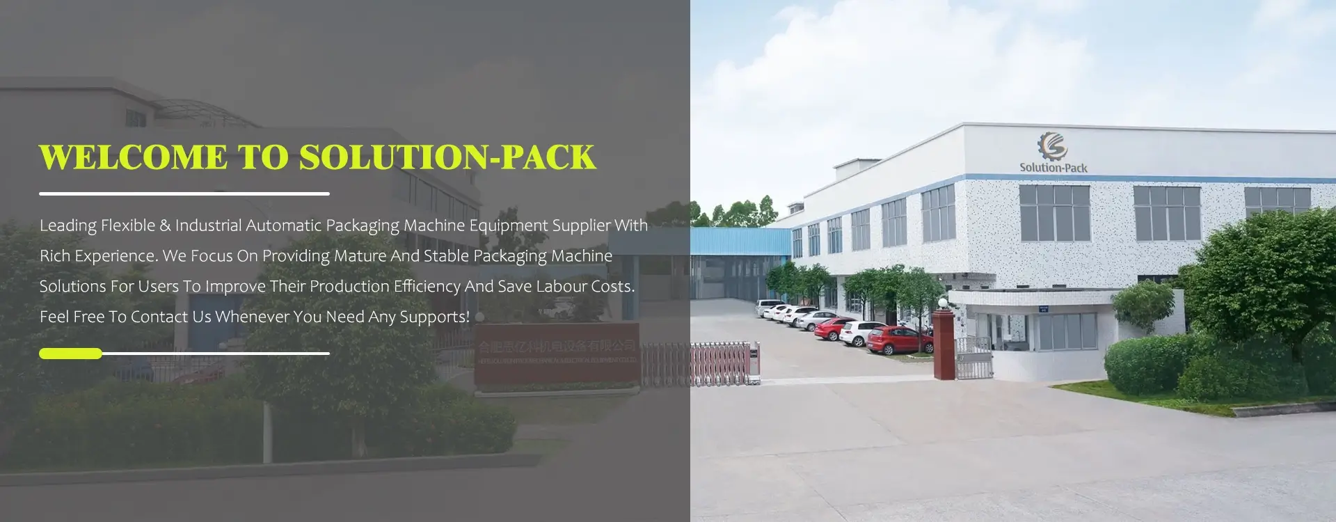 Various Types of Packaging Patterns for Options | Solution-Pack | Middle Banner Picture