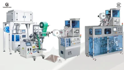 Premium Automatic Pyramid Teabag Packaging Machine | Solution-Pack | Teabag Machine | Featured Machine Picture