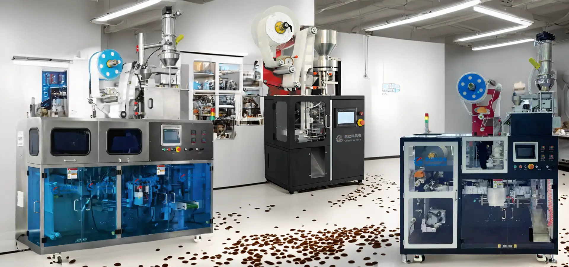 Premium Drip Coffee Bag Packaging Machines | Single-Serve Coffee Bag Packaging Machines | Solution-Pack | Heading Banner Picture