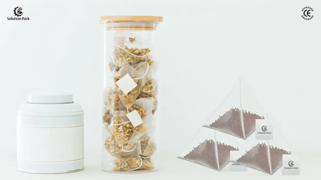 Premium High Quality Automatic Pyramid Teabag Packaging Machine Solution Featured Pictures