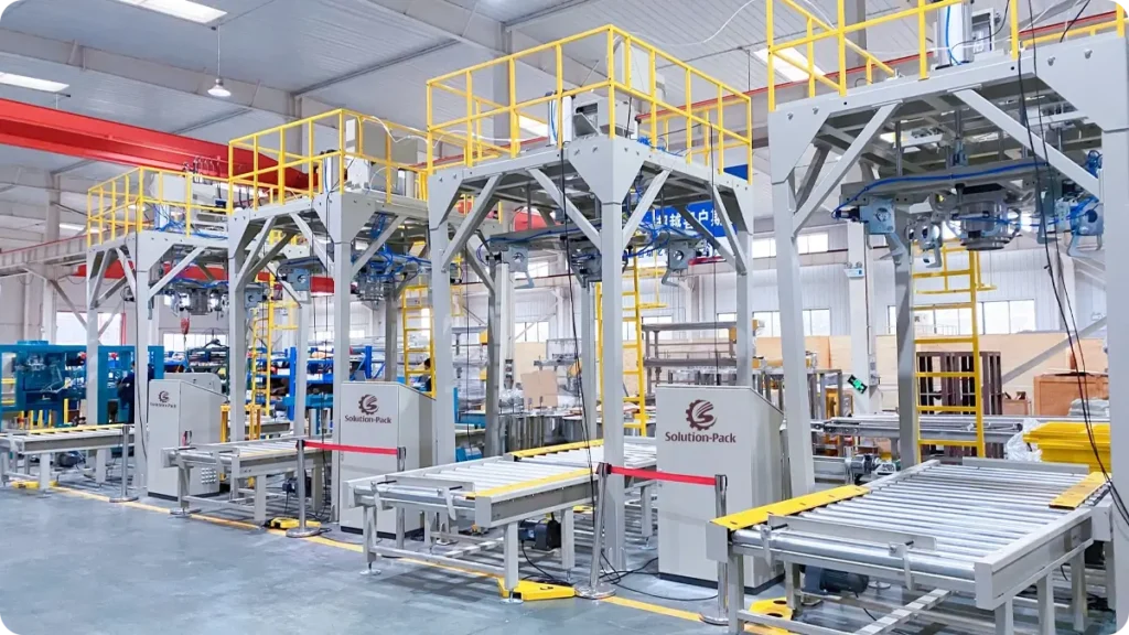 (Solution-Pack) Animal Feed Bagging Sealing Machine Solutions Production Plant View-3