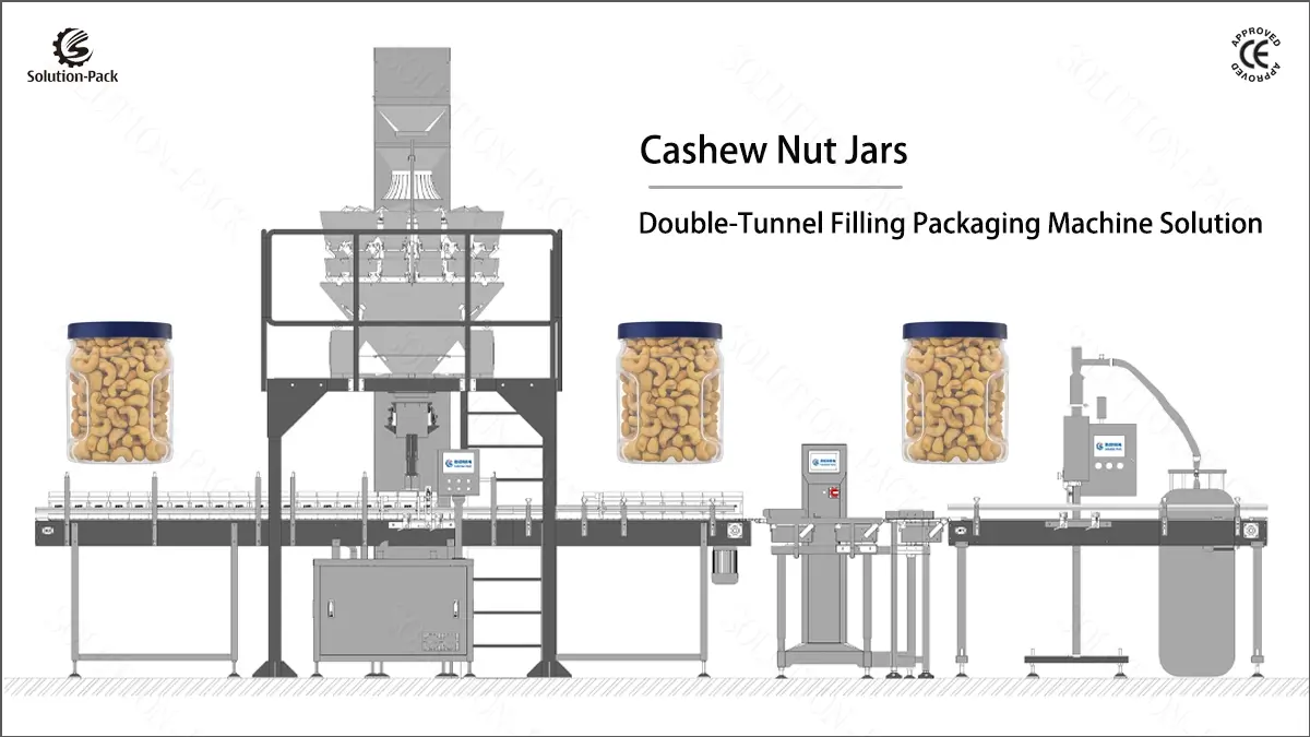 Efficient Best Cashew Nuts Jars Packaging Machine Solution