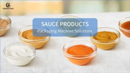 (Solution-Pack) Sauce Products Automatic Packaging Machine Solutions Featured Machine Picture