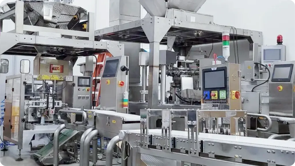 (Solution-Pack) Automatic Snack Food Packaging Machine Production Plant View-2