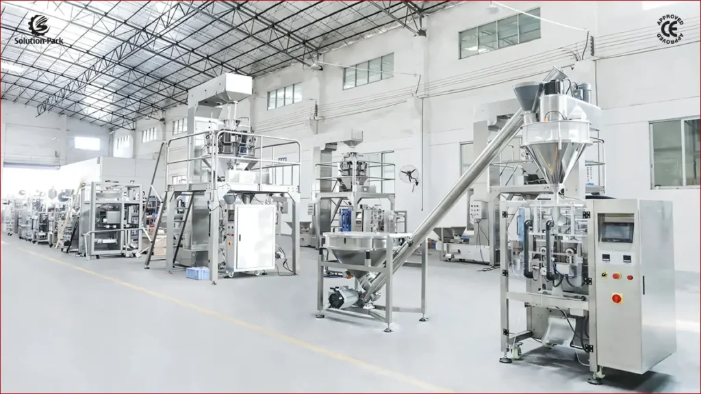 VERTICAL PACKAGING MACHINE CENTER 2 Vertical Packaging Machine | VFFS Vertical Packing Machine | Solution-Pack | Featured Machine Picture
