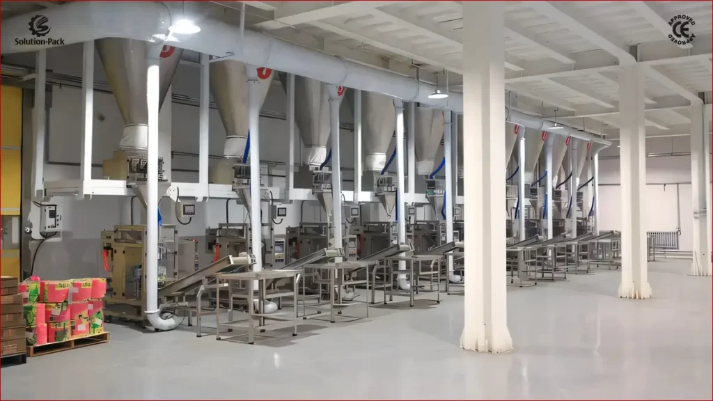 VERTICAL PACKAGING MACHINE CENTER 4 Vertical Packaging Machine | VFFS Vertical Packing Machine | Solution-Pack | Featured Machine Picture