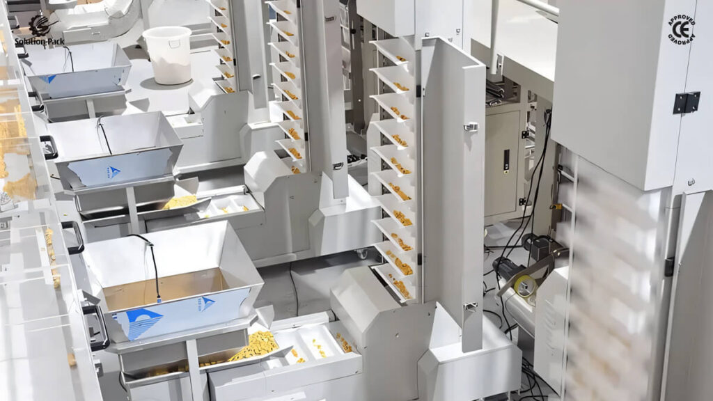 Model VSP520M Automatic Vertical Form Fill Seal Packaging Machine | Solution-Pack | Featured Machine Picture