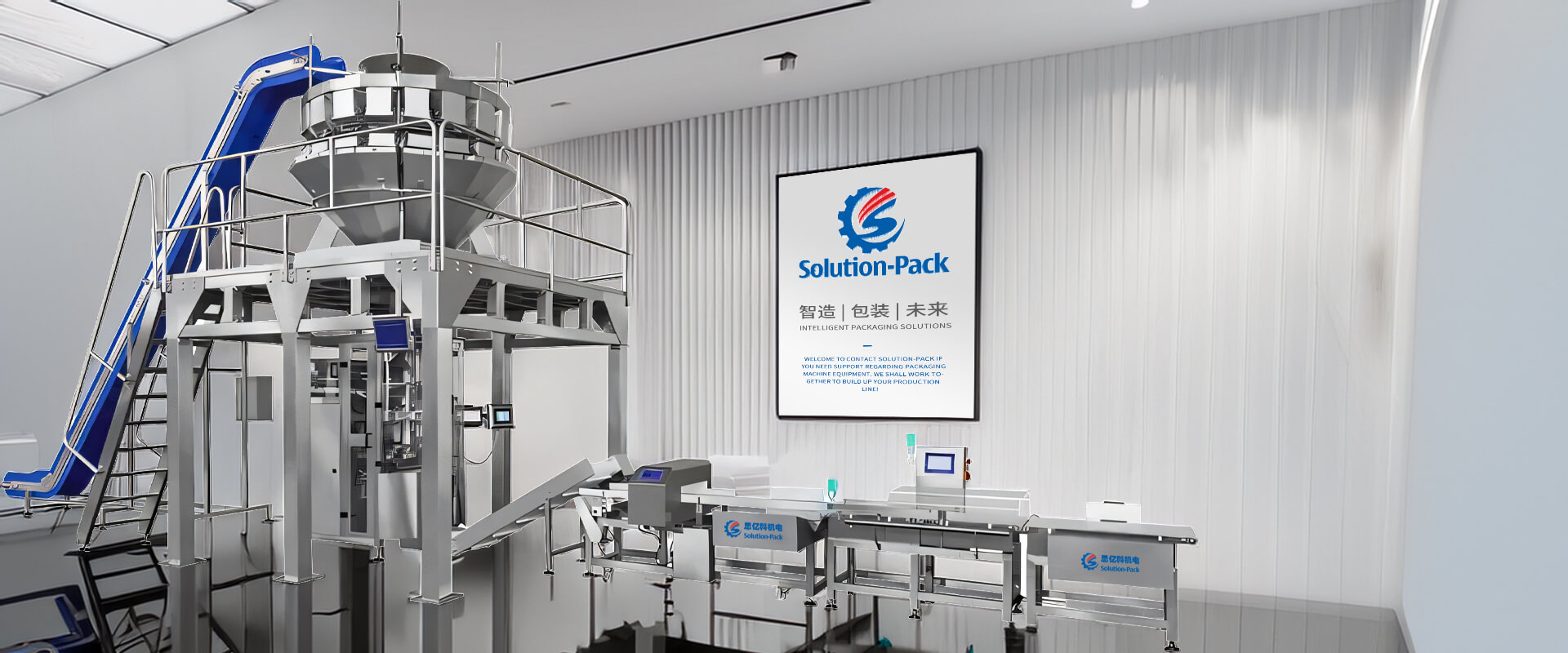 Model VSP520M Automatic Vertical Form Fill Seal Packaging Machine | Solution-Pack | Heading Banner Picture